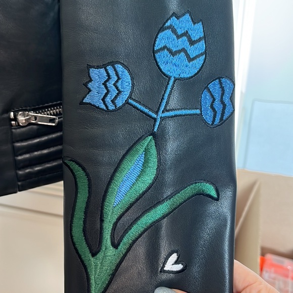 Maje real leather jacket - Picture 4 of 10